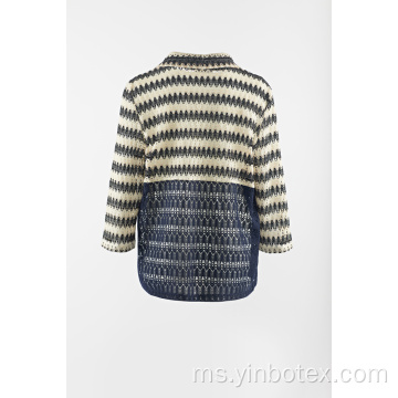 Knitting 2 untuk 1 Y / D pullover haus luar